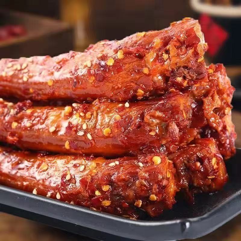 红辣卤零食大礼包肉类卤味熟食休闲食品烤脖鸡脖风干烤脖