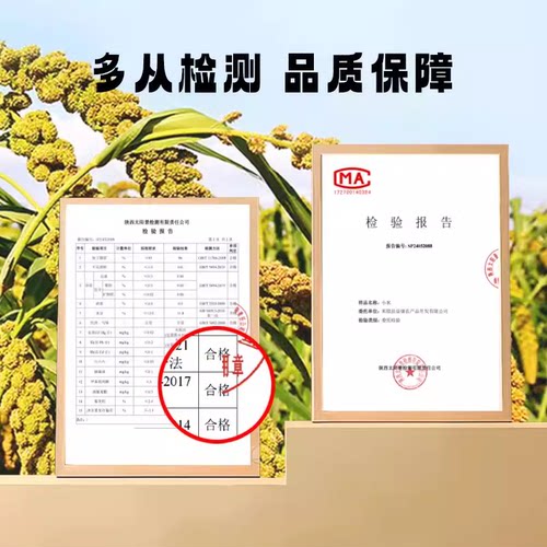 米益康陕北米脂黄小米新米厚煮粥杂粮米5斤粗粮小包装食用养胃 - 图3