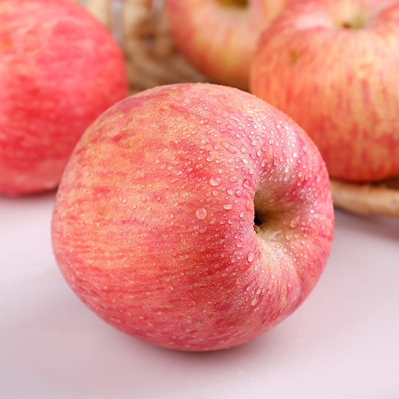 现摘陕西红富士苹果水果新鲜当季冰糖心丑苹果脆甜包邮整箱批发,淘宝优惠券,粉丝福利购,淘宝优惠卷