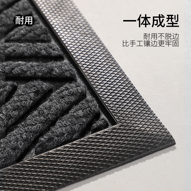 入户门地垫2025新款别墅进门脚垫玄关大门口家用门垫室内红色地毯 - 图1