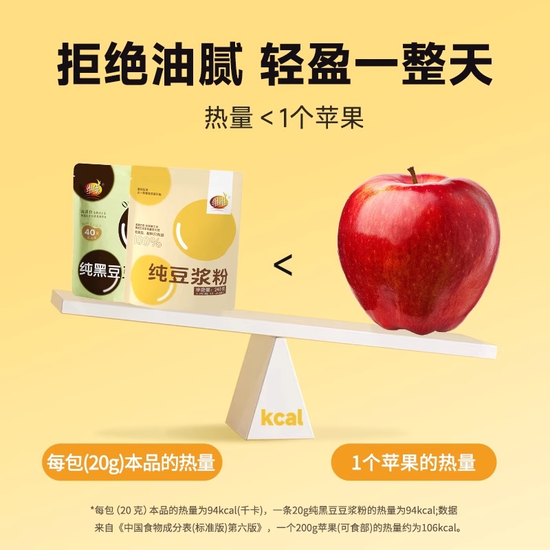 维维纯豆浆粉240g无添加蔗糖非转基因大豆豆奶粉营养早餐独立包装 - 图2