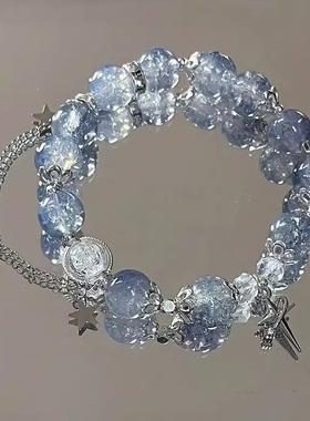 小桃花串珠手链2026年新款