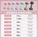 Dumbbell ladies fitness equipment home slimming belly barbell