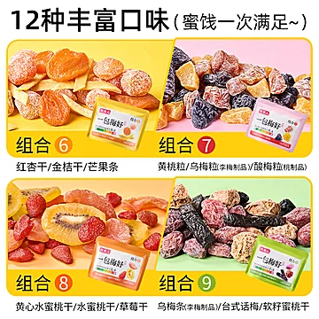 金币15.8！牧果人坚果蜜饯组合装[4元优惠券]-寻折猪