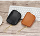Ultra-thin leather small wallet orange | Thousands of people buy more