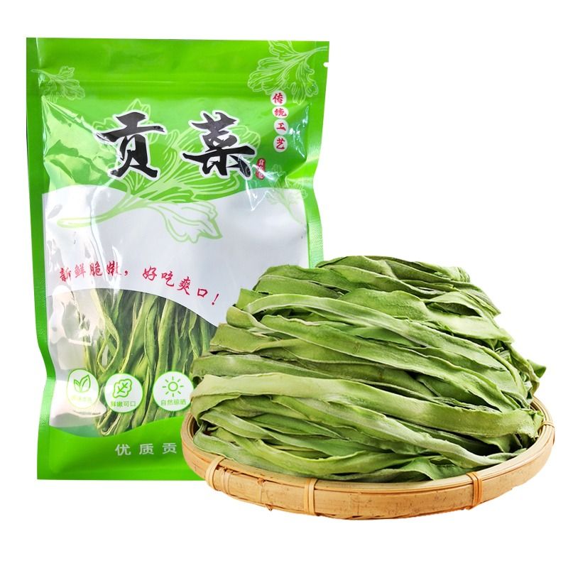 1斤无叶臻选贡菜农家特产火锅食材新鲜苔菜凉拌菜干脱水蔬菜-图3