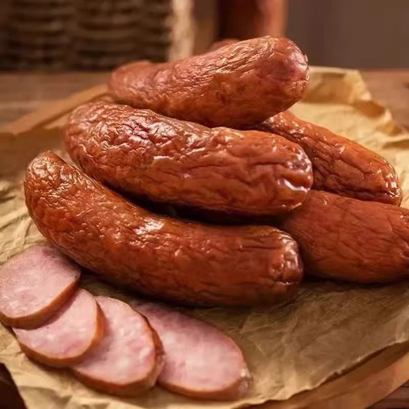 哈尔滨风味红肠烟熏东北特产香肠烤肠肉肠真空装独立包装俄式SL,淘宝优惠券,粉丝福利购,淘宝优惠卷