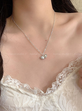 贝壳吊坠设计感可活动项链 【1条装】