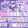 Purple Stationery Set Primary School Back-to-School Gift Pack