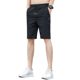 Summer thin ice silk casual short pants men's loose big size slim straight pants men's trend versatile pants pants