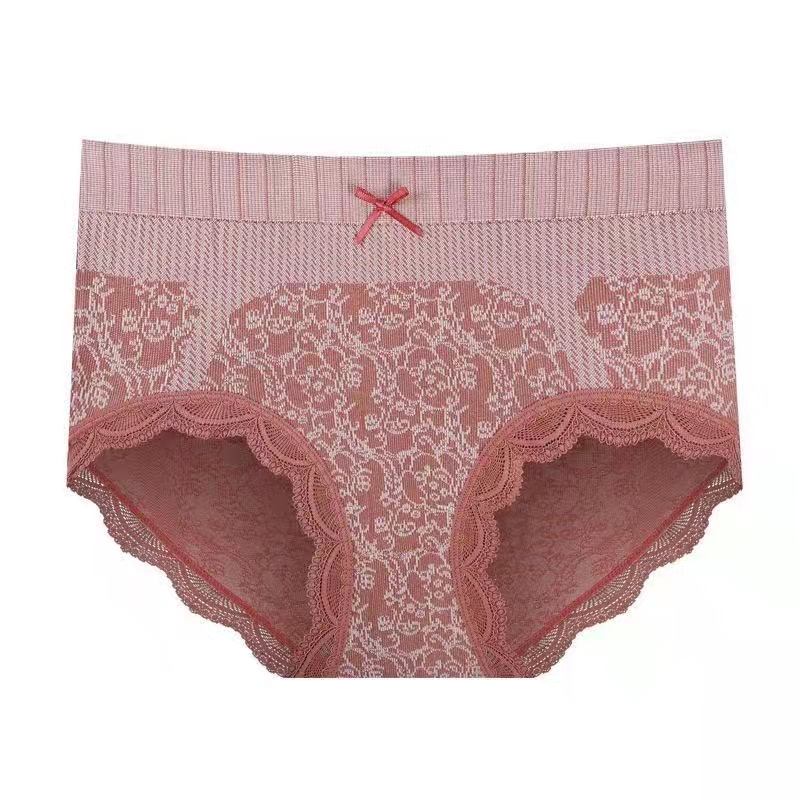 女士高腰收腹无痕纯棉抗菌裆生内裤 天天特卖工厂店内裤