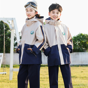 上饶校服冬装冲锋衣三件套