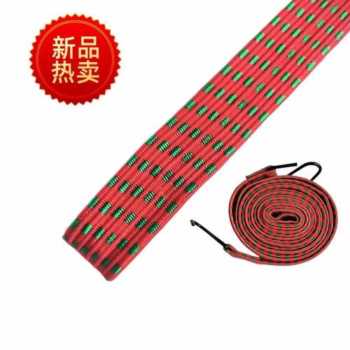电动车摩托车绑带弹力绳后备箱捆扎带捆绑绳弹力松紧绳子皮带挂钩 - 图2