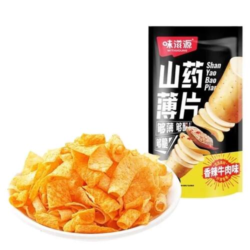 香辣牛肉味山药薄片35g*1袋 - 图3