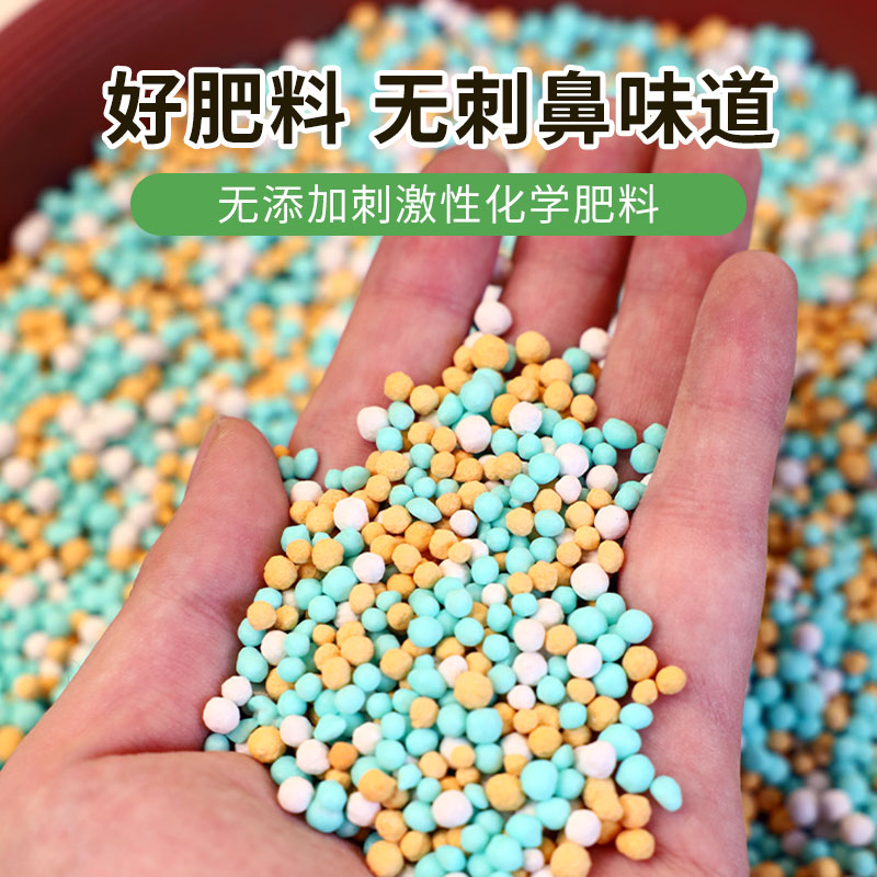 缓释肥颗粒通用型花肥料复合肥花卉蔬菜农用种菜月季发财树绿萝肥 - 图1