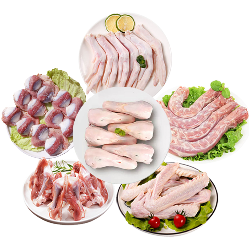 六和鸭货生鲜组合批发鸭头鸭脖鸭锁骨鸭翅鸭掌鸭舌鸭肠鸭胗鸭食管 - 图3