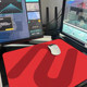FPS e-sports game special mouse pad extra large smooth Zhuowei same rubber anti-slip 6mm thickened CSGO table mat