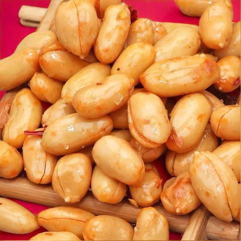 油炸花生米5斤装魔鬼椒麻辣椒盐五香花生商用下酒菜小零食年货节,淘宝优惠券,粉丝福利购,淘宝优惠卷