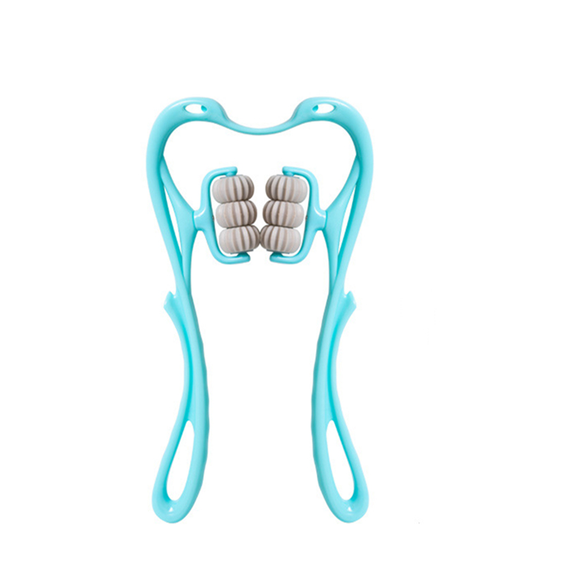 颈椎按摩器多功能手动夹脖子颈部滚轮颈夹器肩颈腰背疏通仪劲神器