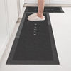 Mat geometric light luxury 3D printed home carpet quick-drying kitchen stain-resistant floor mat technology cloth gym light luxury