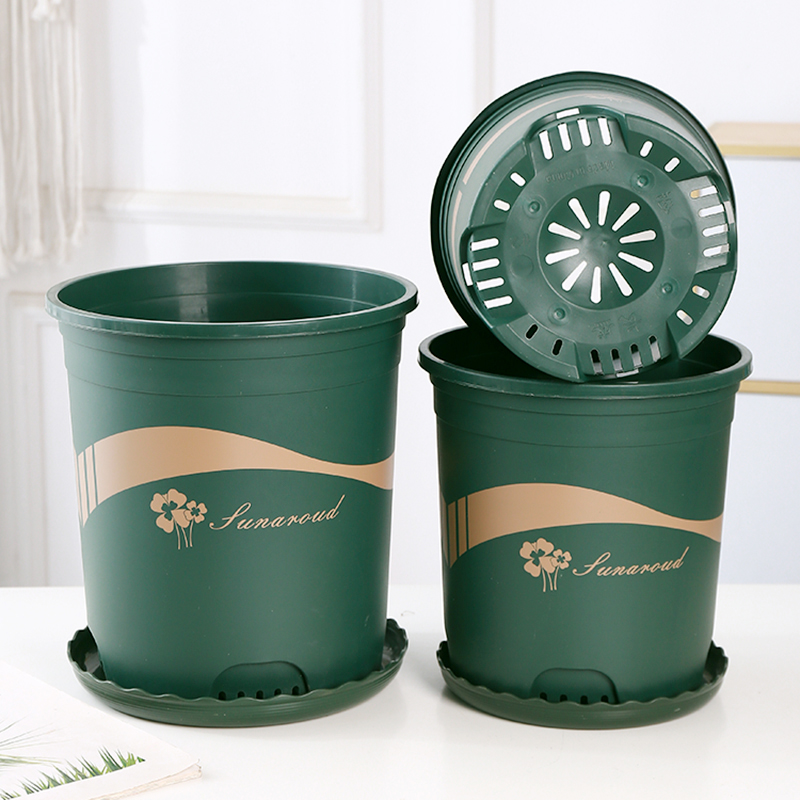 青山盆控根加仑花盆大号清仓加仑盆透气塑料种菜养花种植庭院耐用