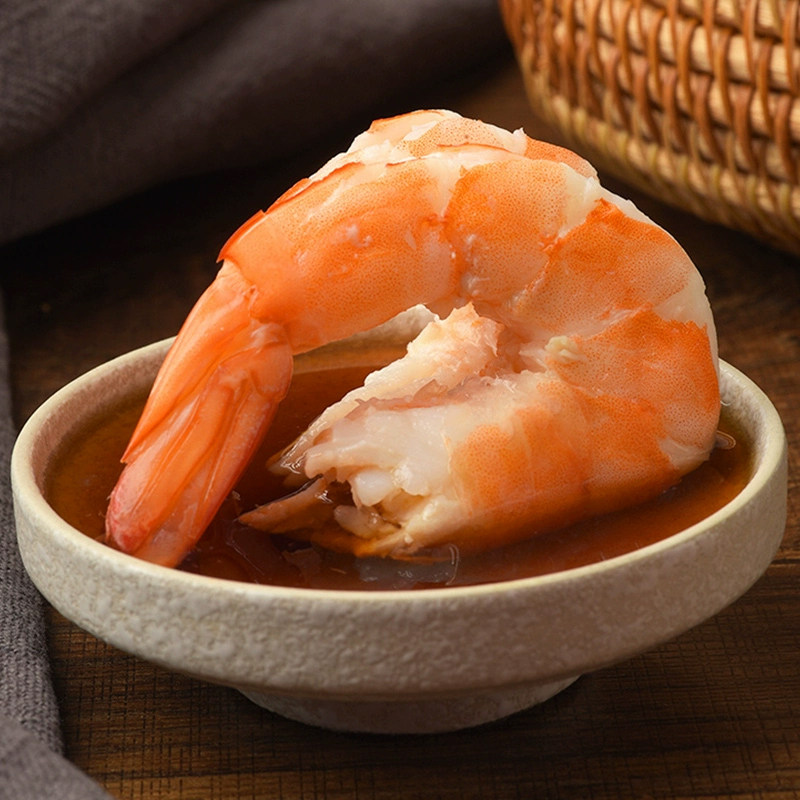 Ecuadorian prawns separated fresh quick-frozen Penaeus vannamei fresh sea shrimp shrimp seafood aquatic products