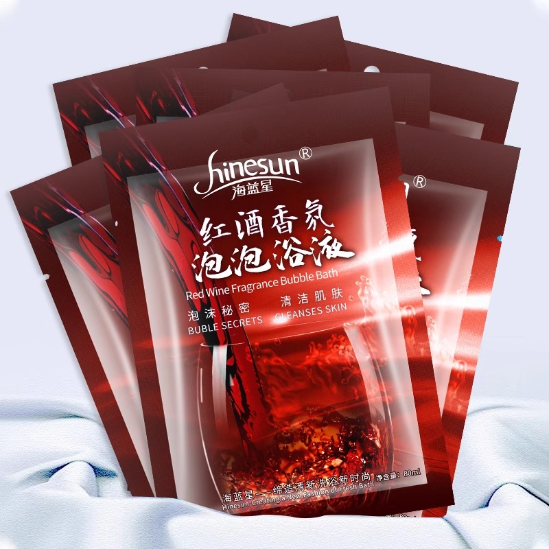 玫瑰花瓣泡澡红酒泡泡浴液美肤白嫩沐浴洗澡干花瓣缸温泉泡脚用品 - 图1