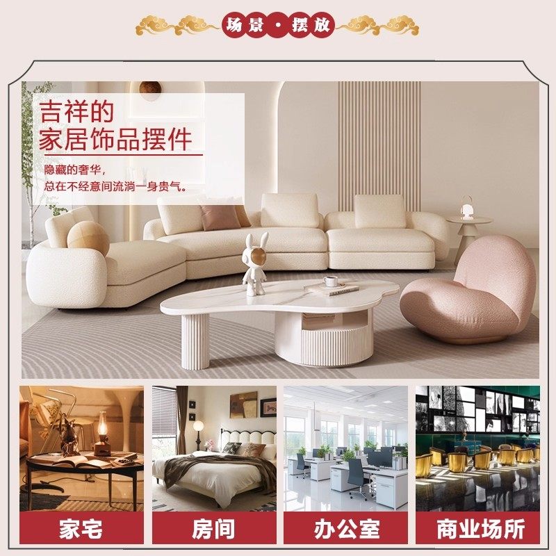 新品水晶玉如意摆件天然玉石水晶招财吉祥如意酒柜乔迁送礼工艺品,淘宝优惠券,粉丝福利购,淘宝优惠卷