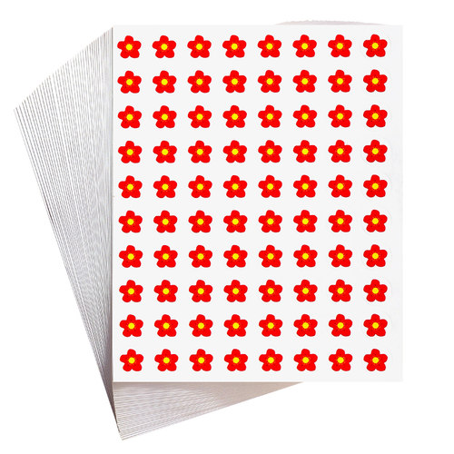 奖励贴纸小学生幼儿园小红花表扬贴积分自粘自律表大拇指笑脸五角星太阳花可爱奖品教师专用卡通优秀进步编号 - 图3