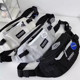 Crossbody bag men's Japanese work style sports waist bag backpack