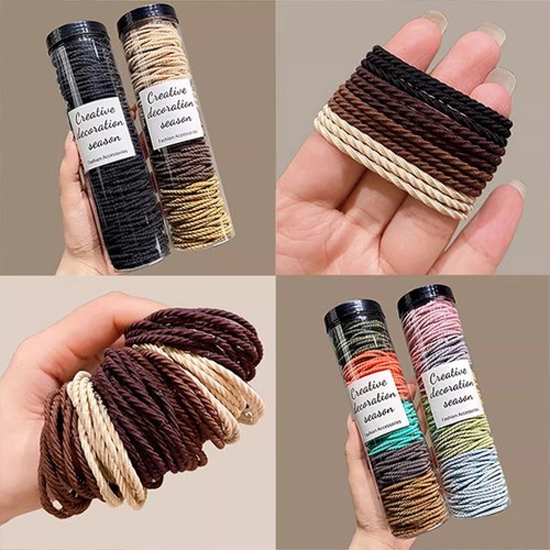 橡皮筋头绳女扎头发圈高弹力耐用不勒头发绳2025新款百搭简约气质 - 图0