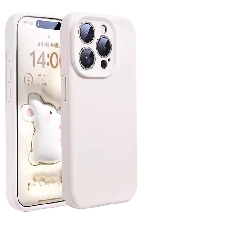液态硅胶适用苹果15手机壳新款iphone14promax镜头全包13pro纯色高端的12小众防摔简约高级感散热手感软胶