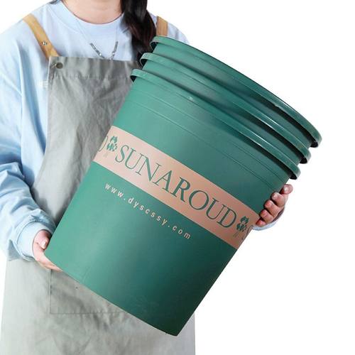 加仑花盆家用阳台塑料花盆小绿萝月季多肉第三代二代树脂简约花盆 - 图2