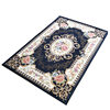 European style carpet, chenille woven jacquard classical carpet floor mat, living room entry kitchen water-absorbent anti-slip carpet