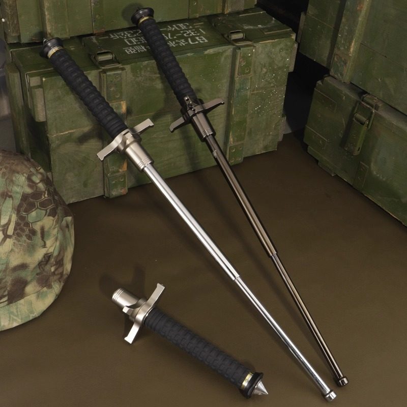 防身甩棍登山两用实心伸缩棍子自卫合法车载防身武器甩辊甩神器,淘宝优惠券,粉丝福利购,淘宝优惠卷