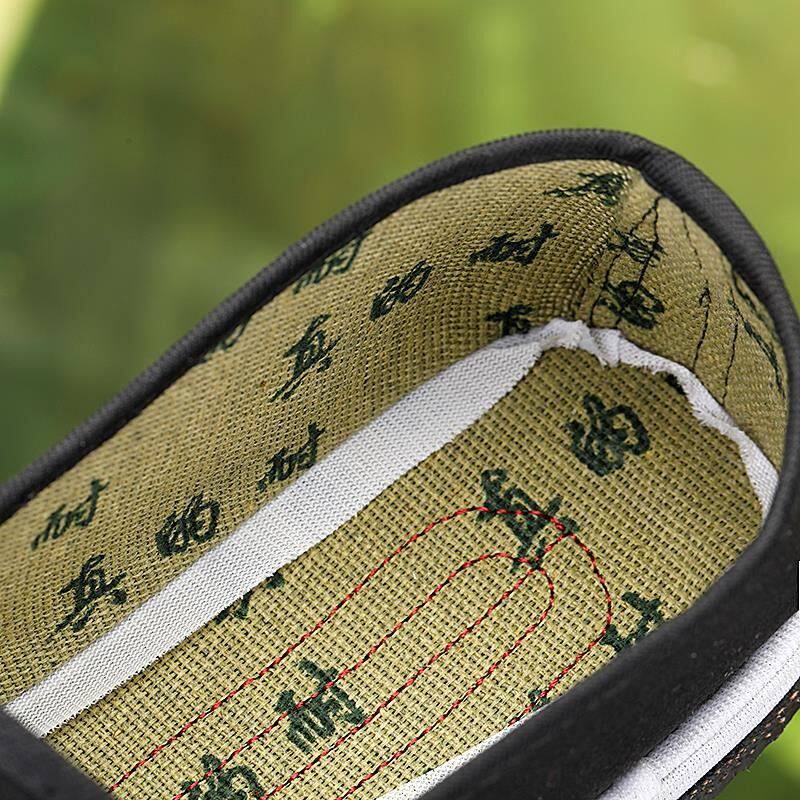 轮胎底老北京布鞋男夏季抗扎耐磨休闲板鞋劳保工地工作干活劳保鞋