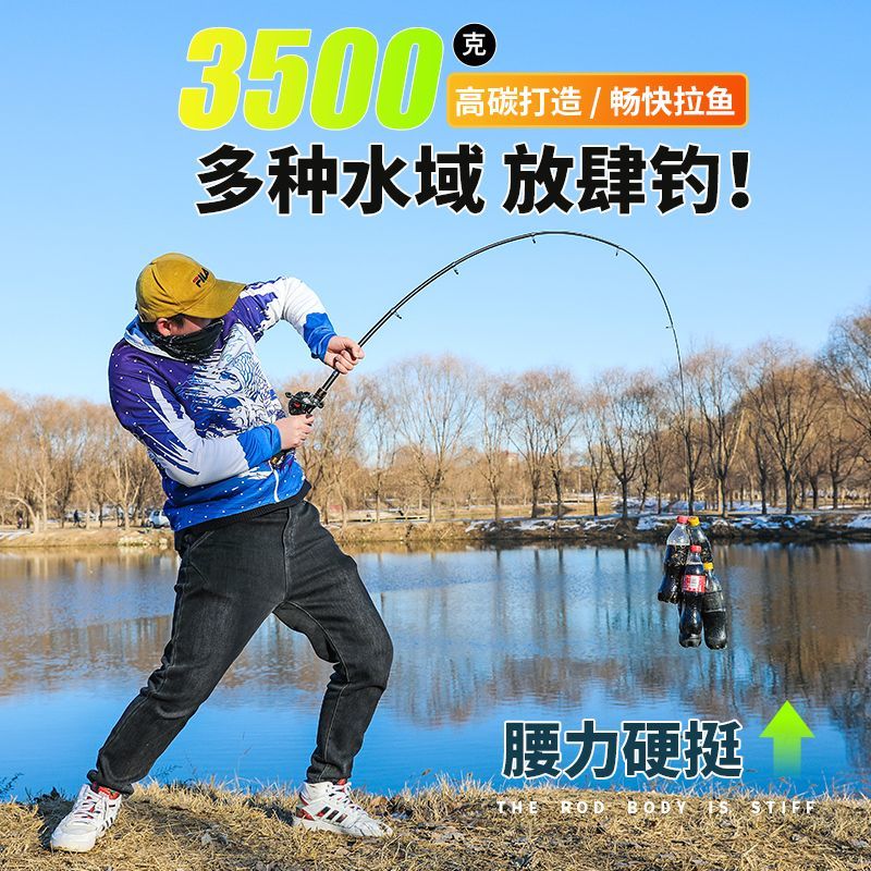 迷你伸缩路亚竿一整套短节便携钓鱼竿大导环路滑竿小海竿海钓鱼竿 - 图1