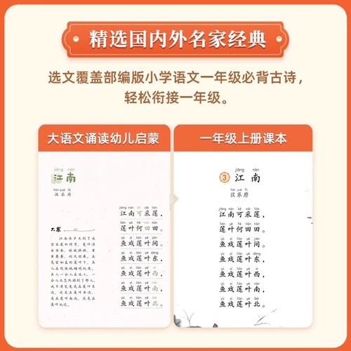 学而思大语文诵读幼儿启蒙专为3-4-5-6岁儿童准备的语言本国学经典教材书分级337晨读法美文每日一读日有所诵古诗朗读识字 - 图0