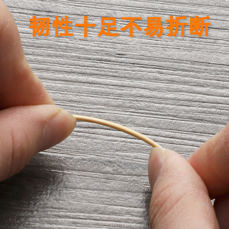 一次性水果签家庭装双头竹子剔签厨房家用竹制细签常用吃水果签子