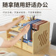 Desktop folder storage box file rack