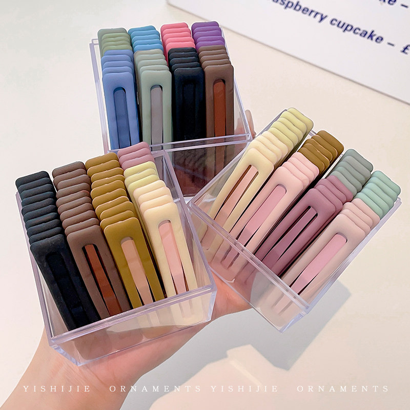 儿童彩色碎发夹小女孩后脑勺发卡女童前额刘海夹一字夹bb夹子头饰,淘宝优惠券,粉丝福利购,淘宝优惠卷