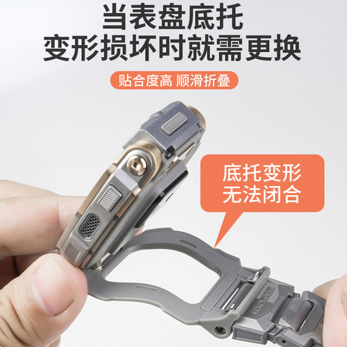适用小天才电话手表Z10/Z9/Z8后盖Z11底托闪扣表带Z8A/Z8少年版底座托盘支架接头卡盖螺丝配件旋转巅峰版表盘 - 图0