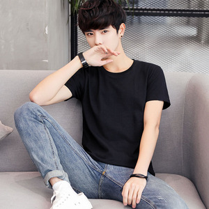 短袖t恤男装圆领夏上衣