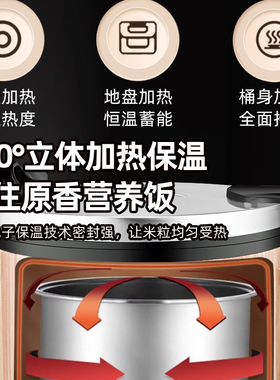 半球保温锅商用大容量保温桶寿司食堂摆摊饭店米饭加热专用保温煲