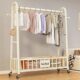 Bedroom, household room clothes hanger easy to move storage