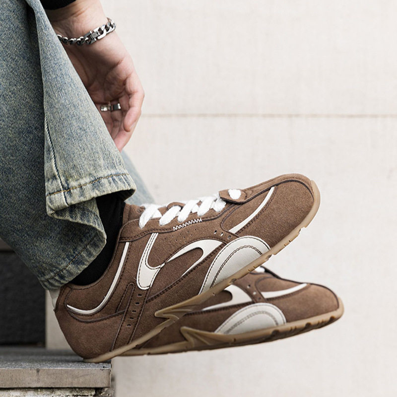 平底潮训鞋男鞋子百搭板鞋复古德阿甘鞋2026春夏季休闲轻便薄底,淘宝优惠券,粉丝福利购,淘宝优惠卷