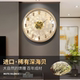 Light luxury wall clock 2025 new living room decoration creative clock modern simple atmosphere advanced wall clock silent