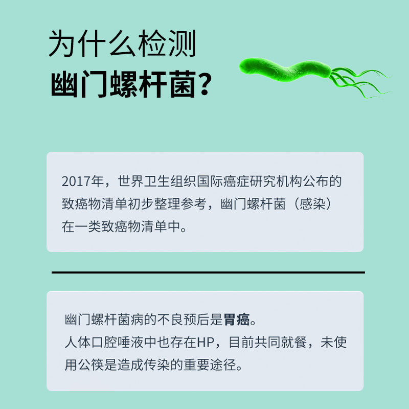 胃幽门螺螺旋杆菌口臭自测仪胃病hp检验非碳14呼气卡套餐检测医疗-图0