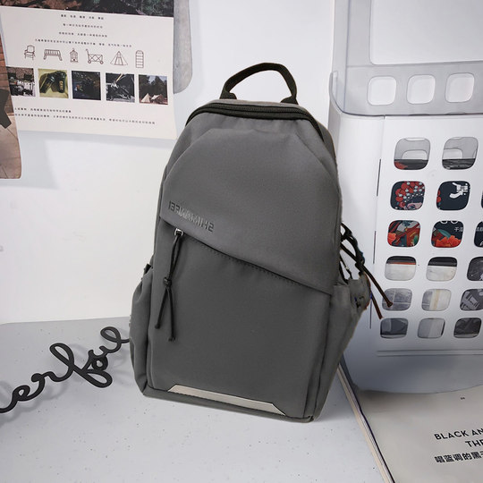 轻便款斜挎包男款单肩小背包男士胸包骑行运动爬山男生平板登山包