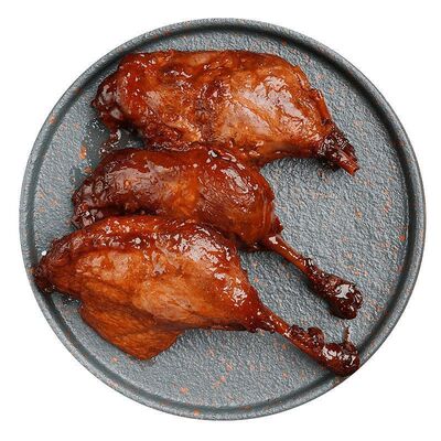 香辣大鸭腿开袋即食卤味小吃零食充饥夜宵神器肉食超香超满足鸭货